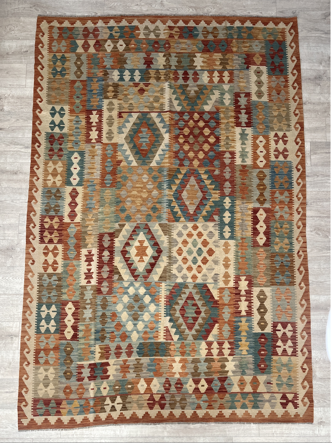 Kosma Vintage Afghan Kilim Rug