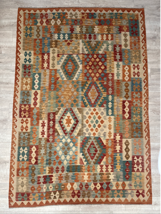 Kosma Vintage Afghan Kilim Rug