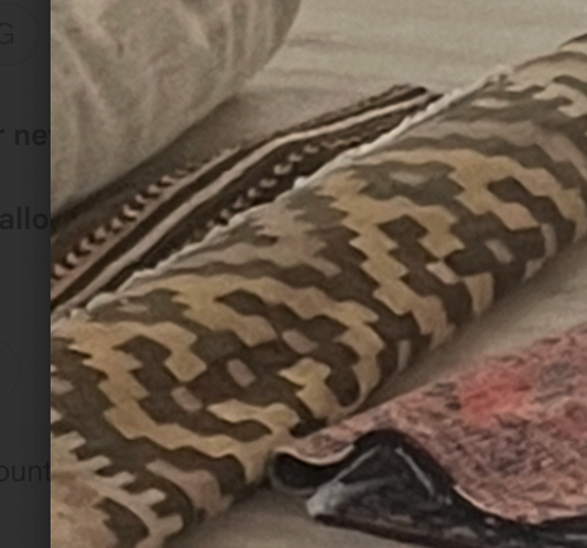 Mila Vintage Afghan Kilim Runner