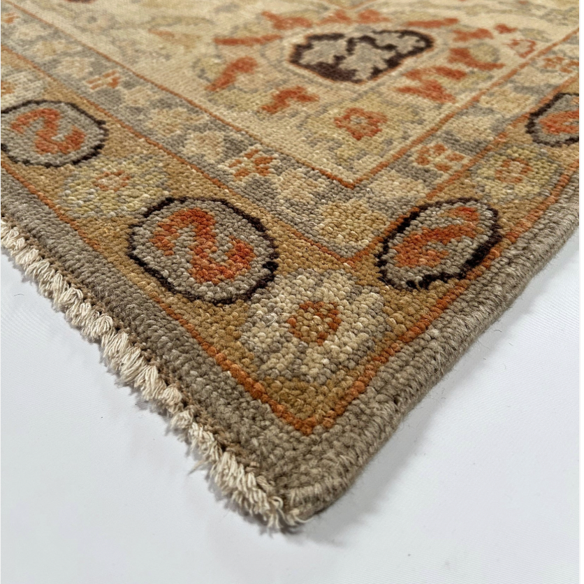 Earthy Oushak Serapi Rug