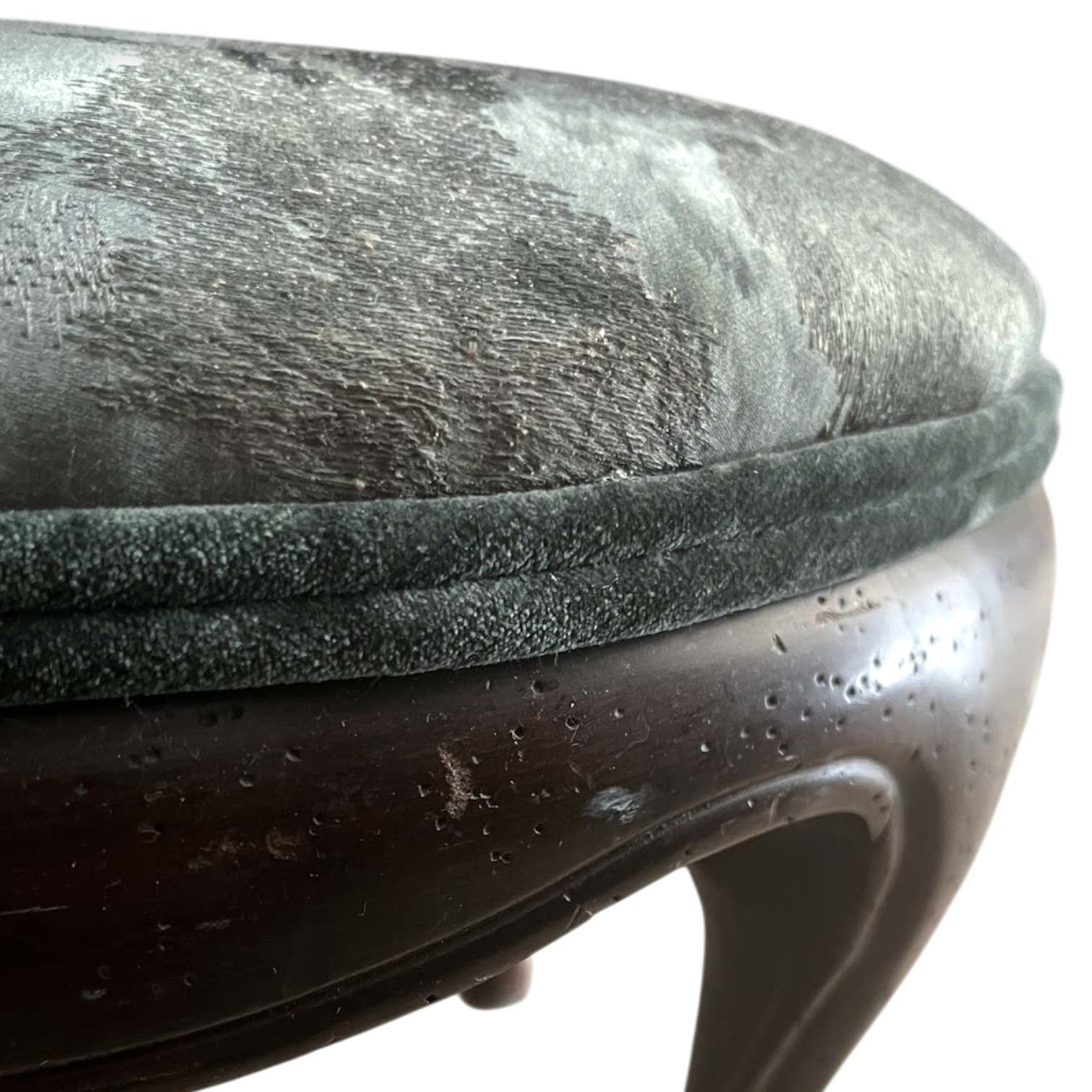 Victorian Newly Upholstered Foot Stool