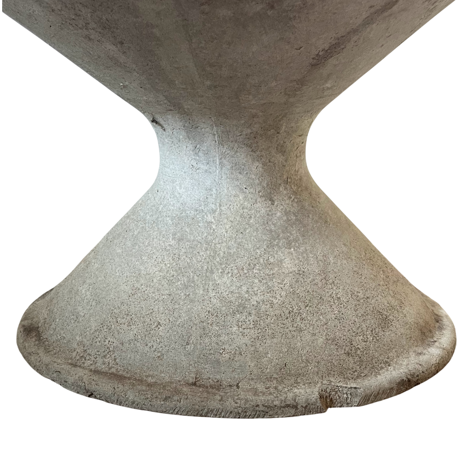 Vintage Willy Guhl Tilted Cement Planter
