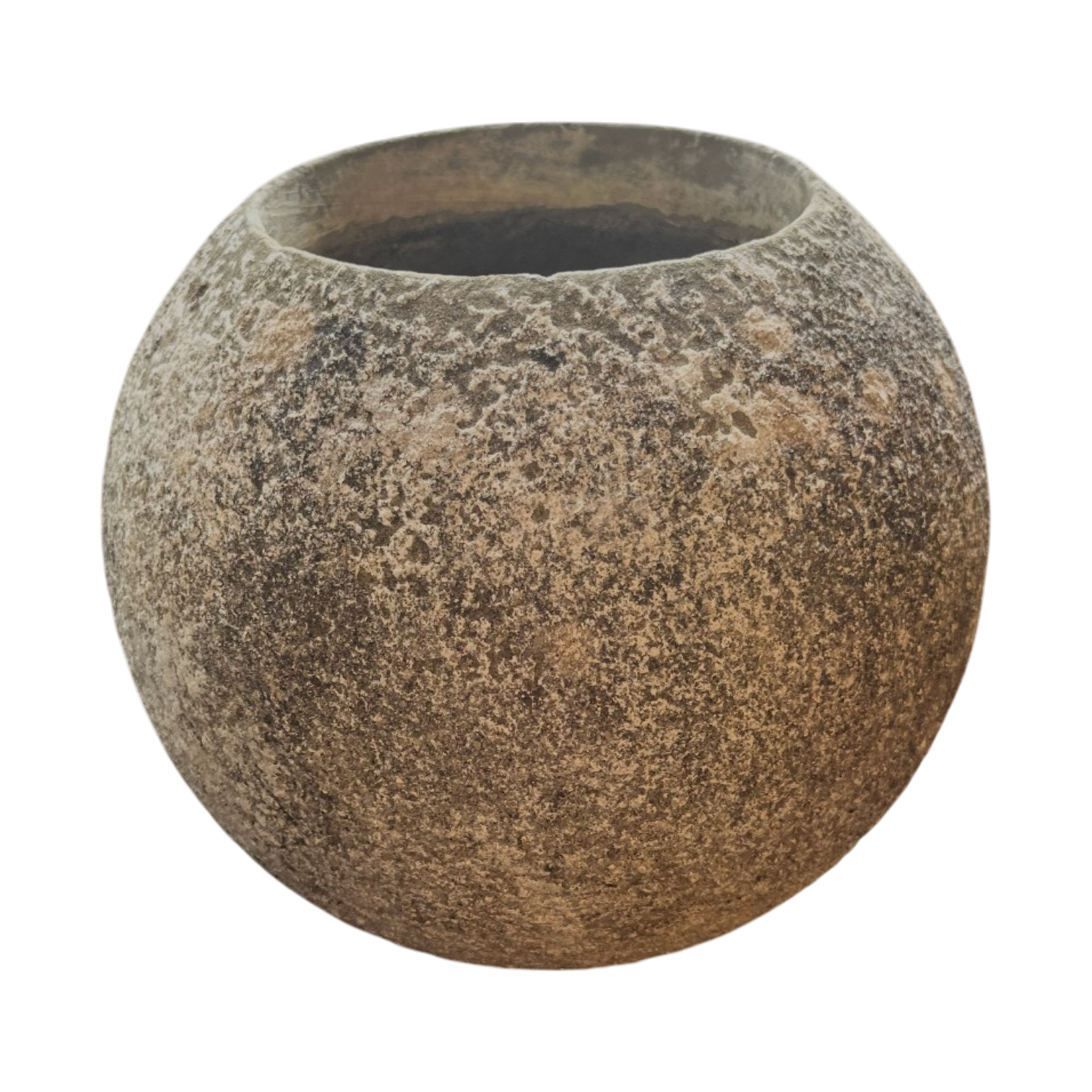 Vintage French Concrete Planter, Medium