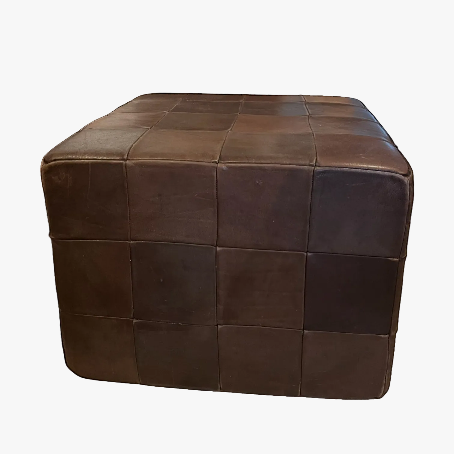 De Sede Patchwork Leather Ottoman