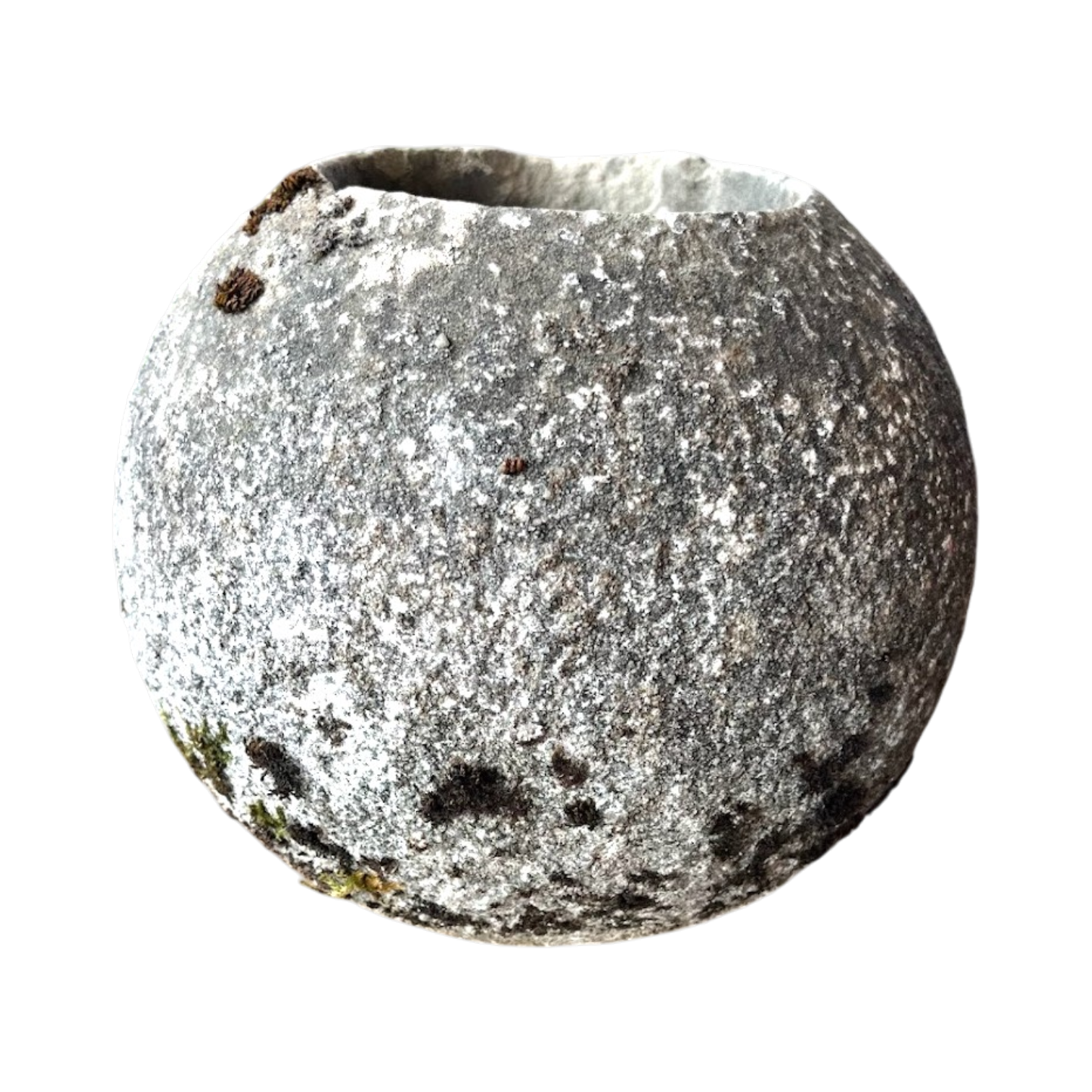 Vintage French Concrete Planter, Small