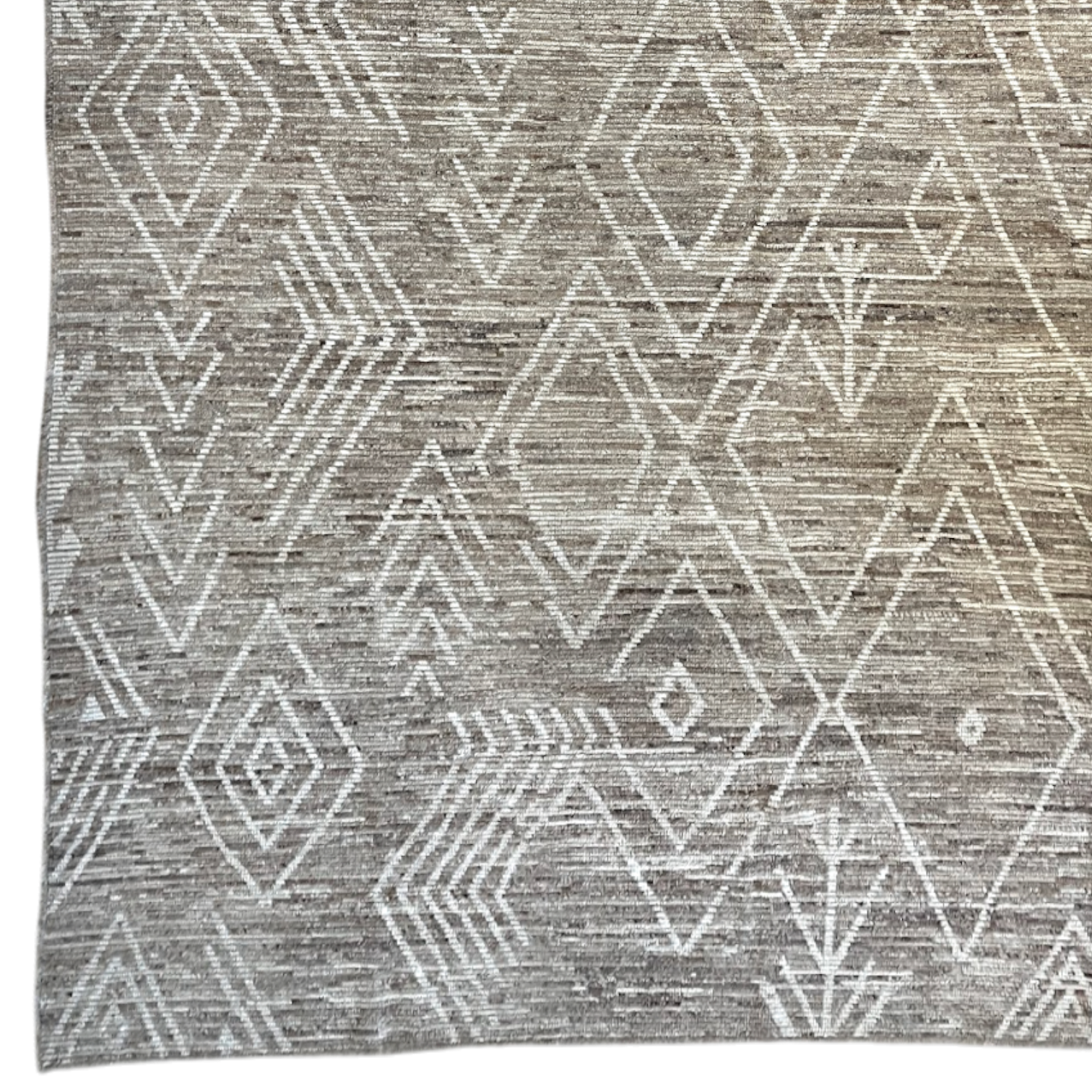 Zaki Wool Afghan Moroccan Rug