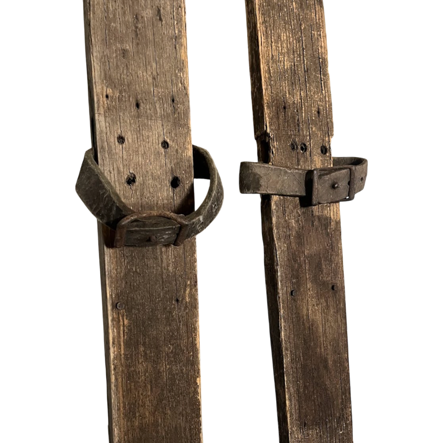 Vintage Wooden Skis