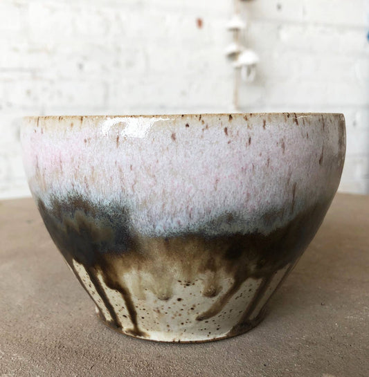 Handcrafted Stoneware Bowl in Earthy Glaze