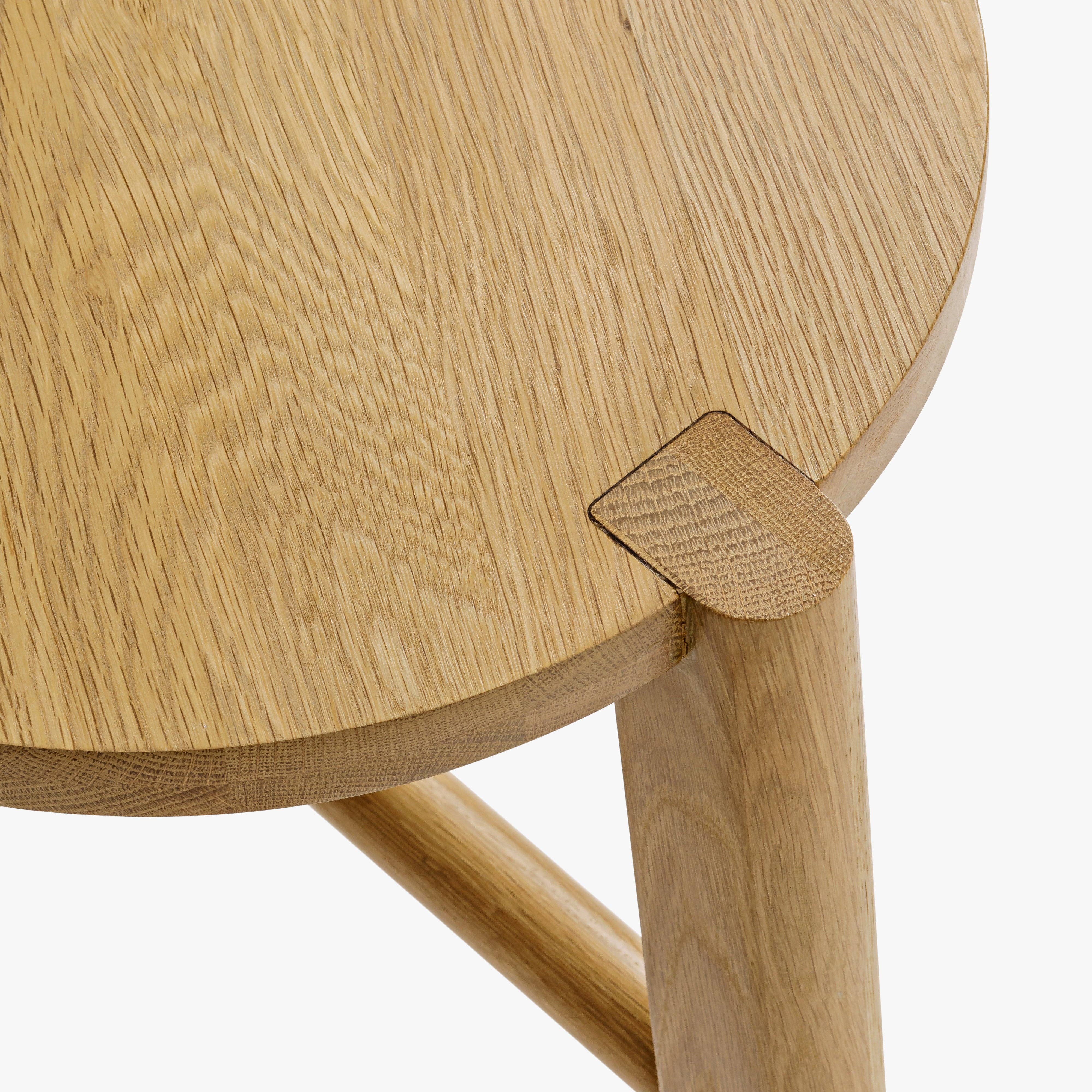 Oak Peg Joinery Side Table