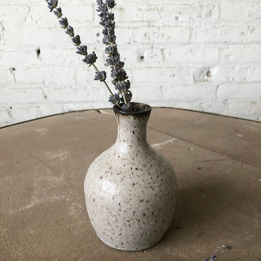 Speckled Narrow Neck Vase