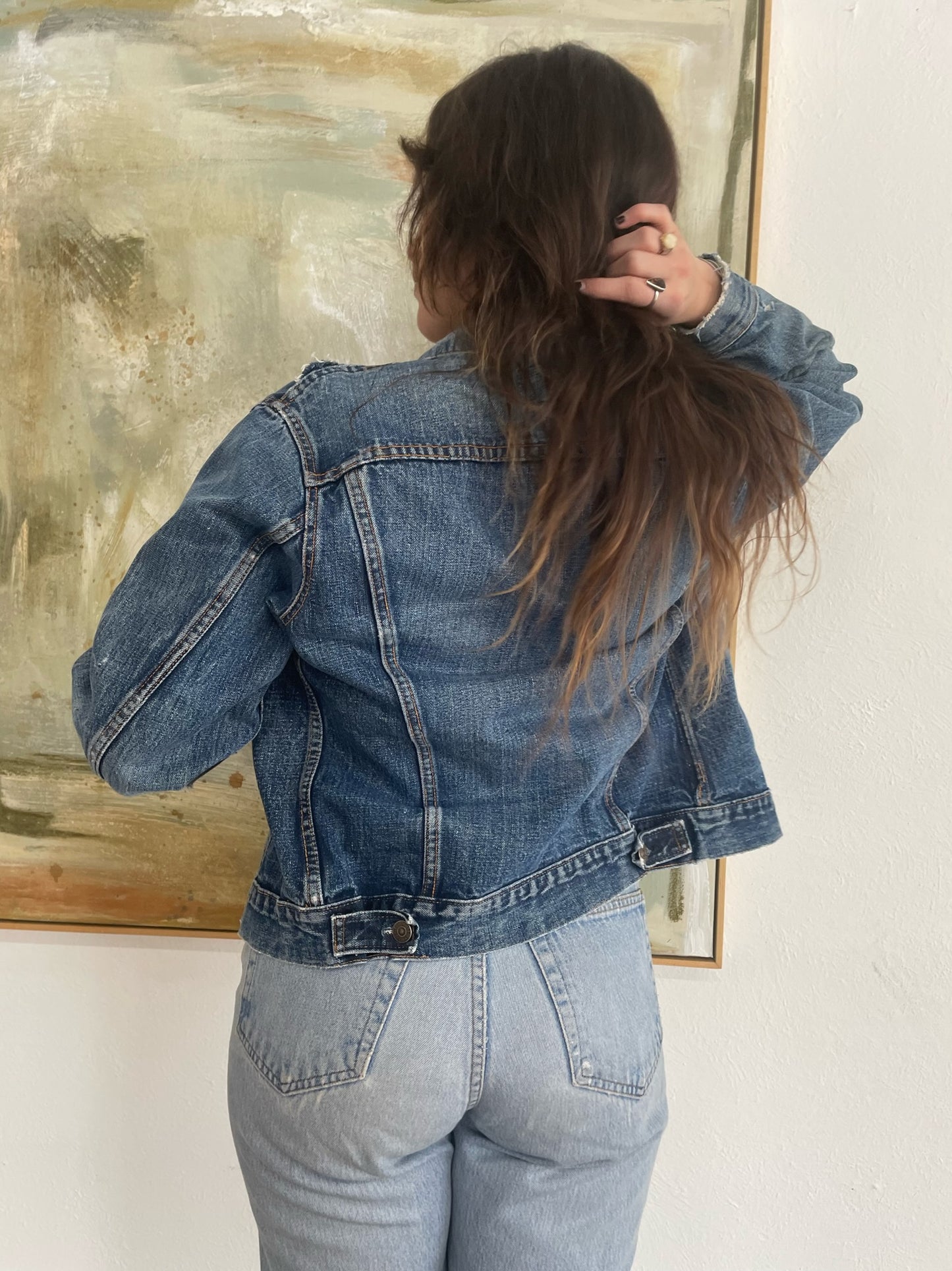 Vintage Levis Big E Trucker Jacket