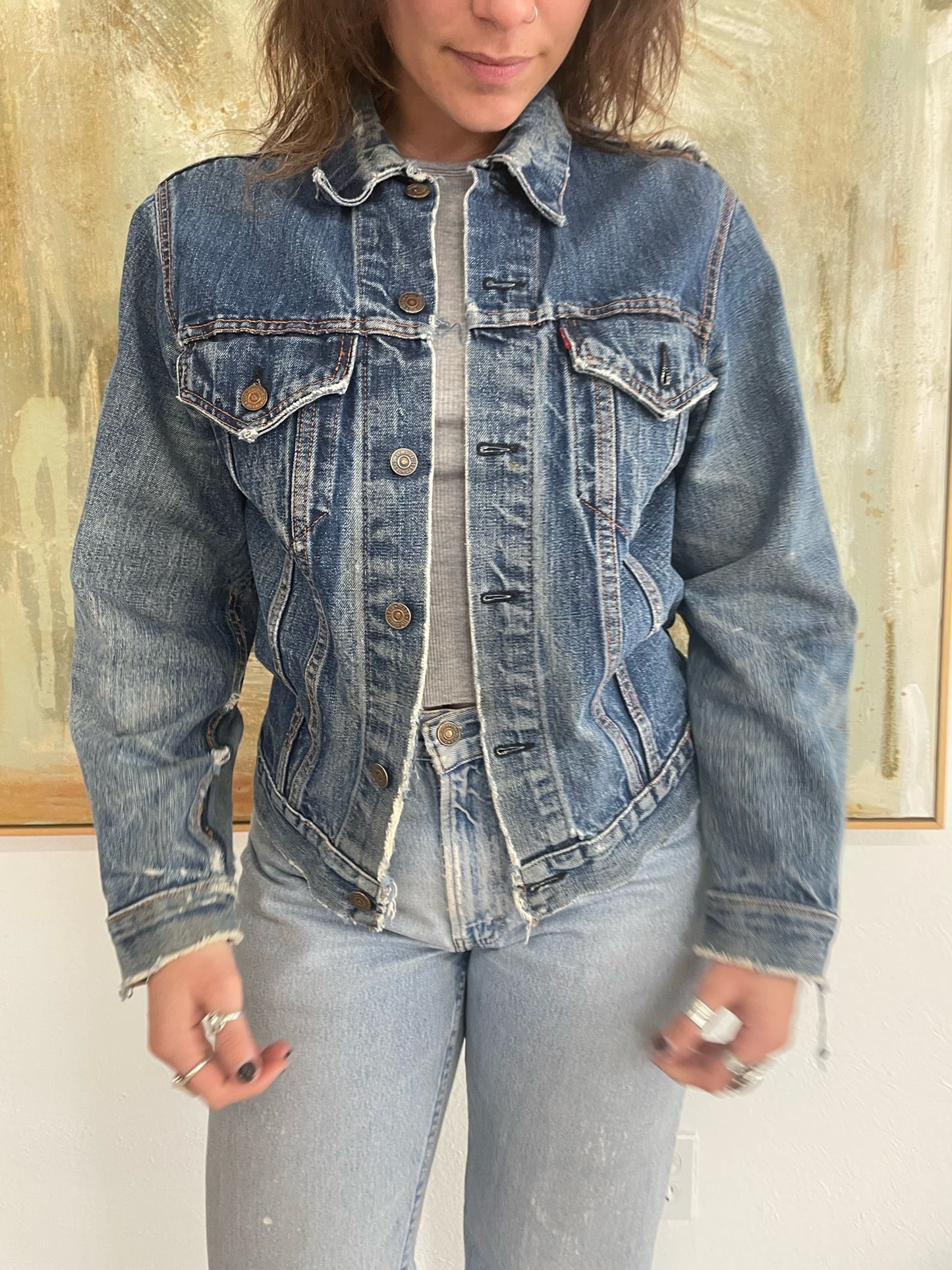 Vintage Levis Big E Trucker Jacket