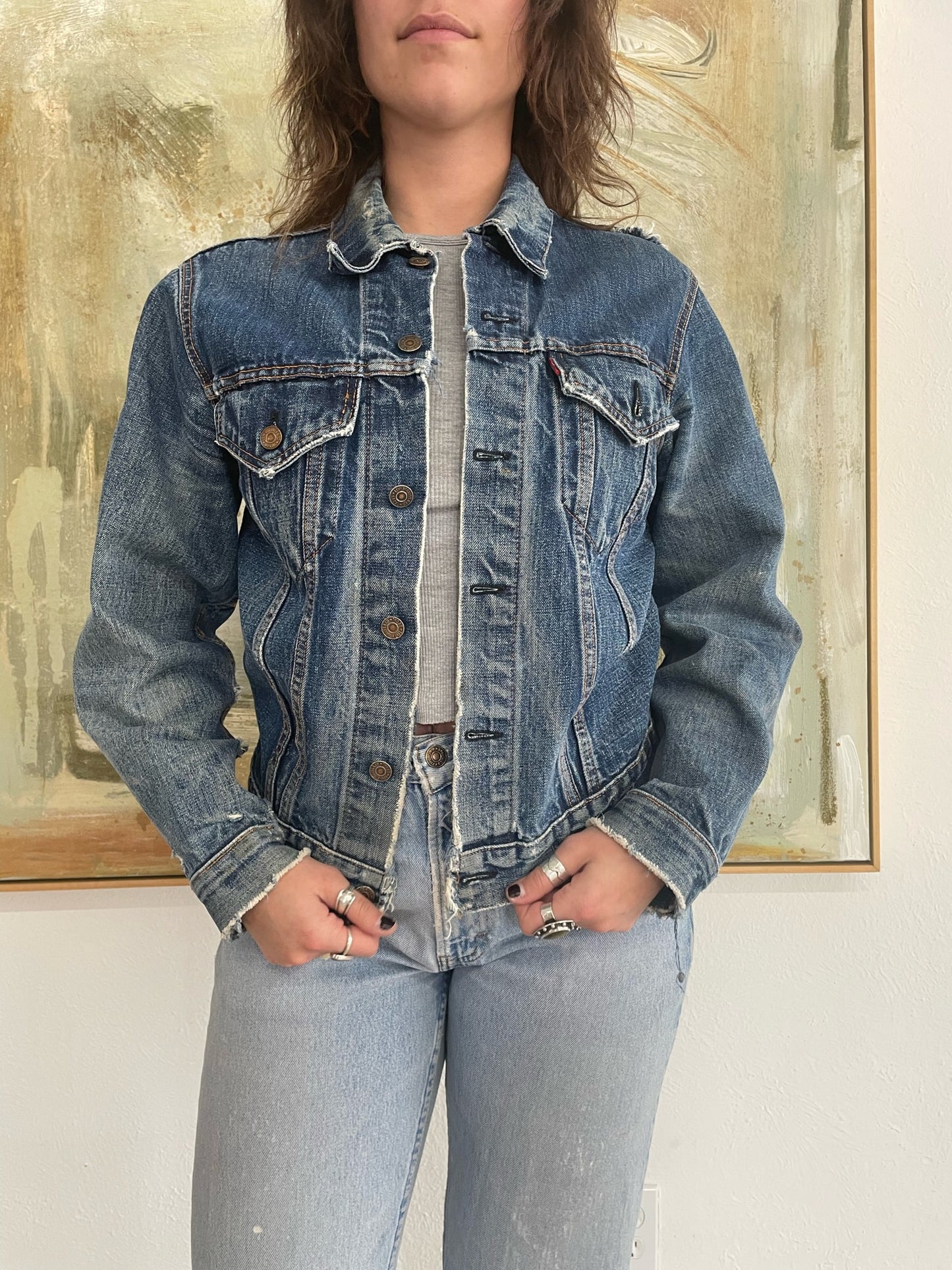 Vintage Levis Big E Trucker Jacket