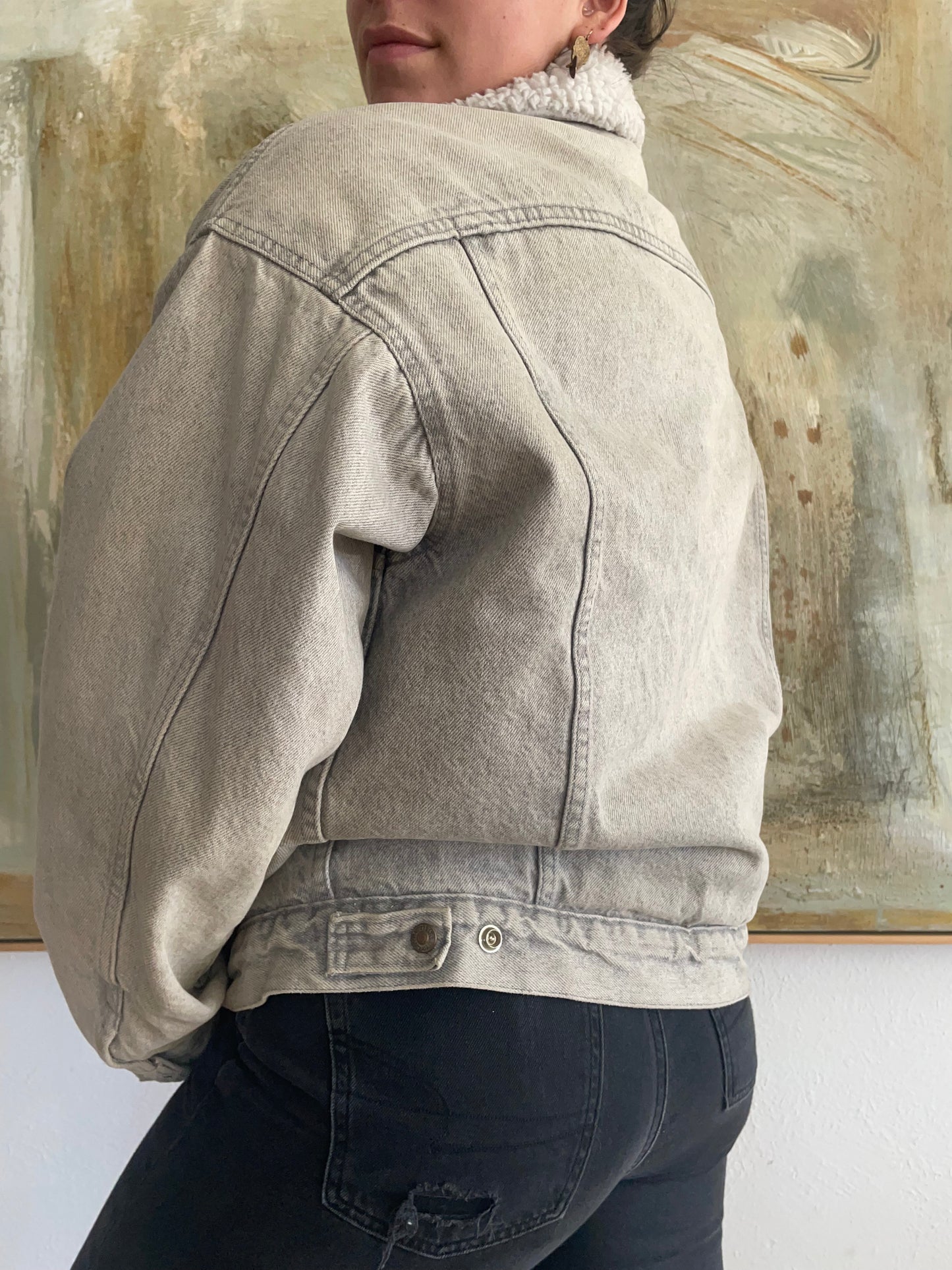 Vintage Levis Denim and Sherpa Jacket
