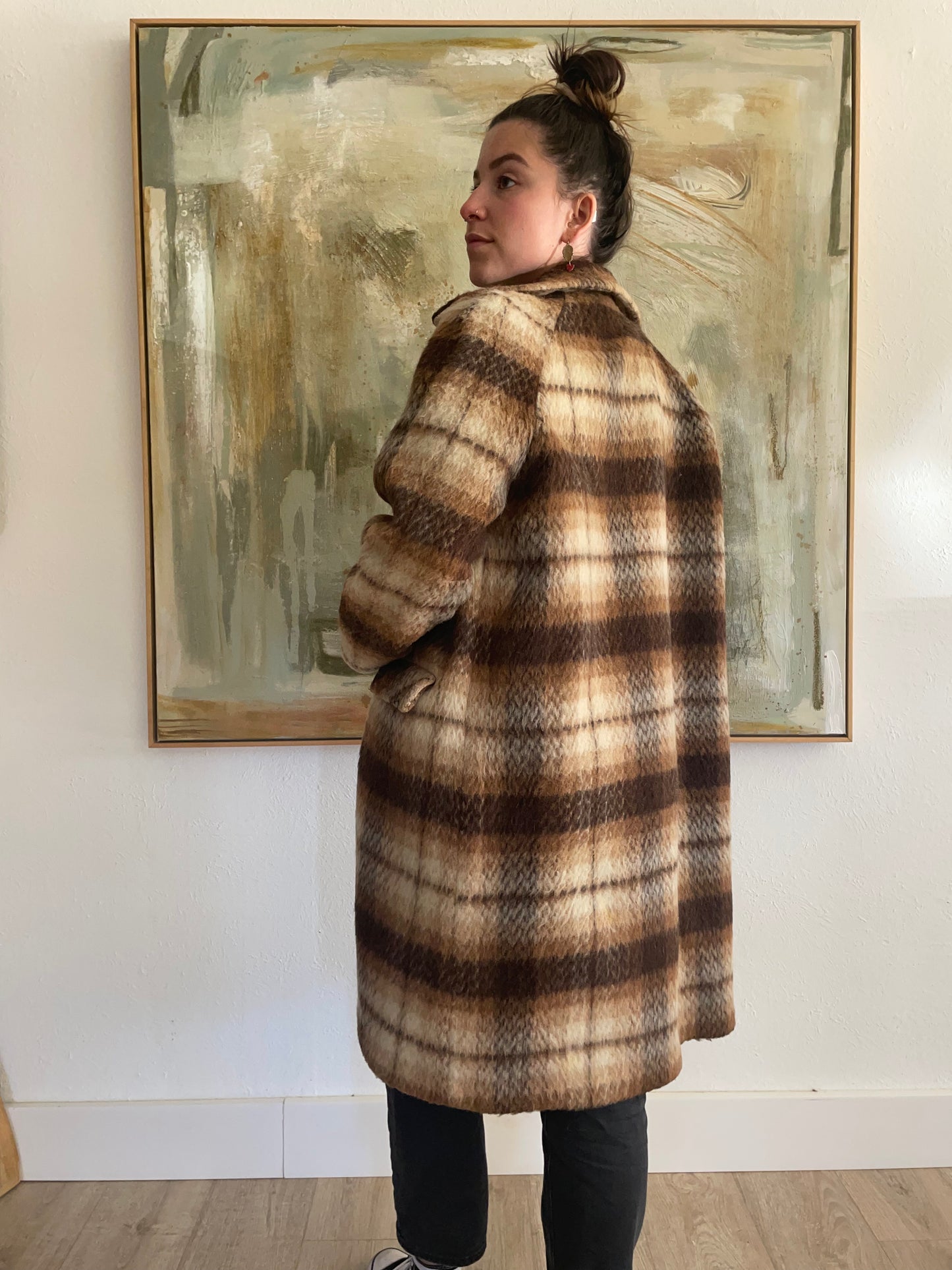 Vintage Wool & Mohair Coat