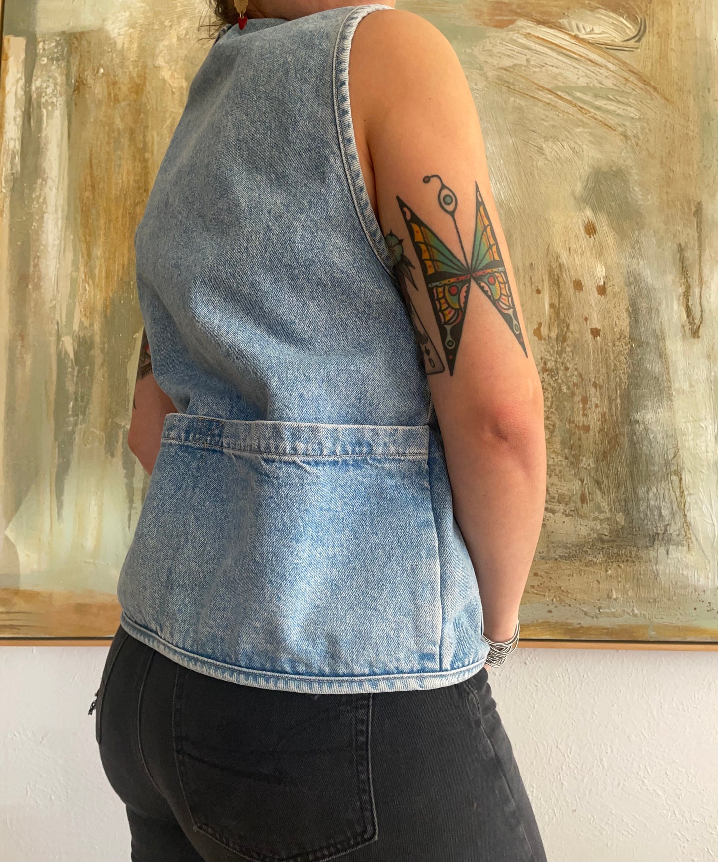 Vintage Guess Denim Vest