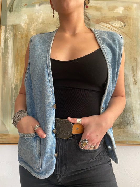 Vintage Guess Denim Vest