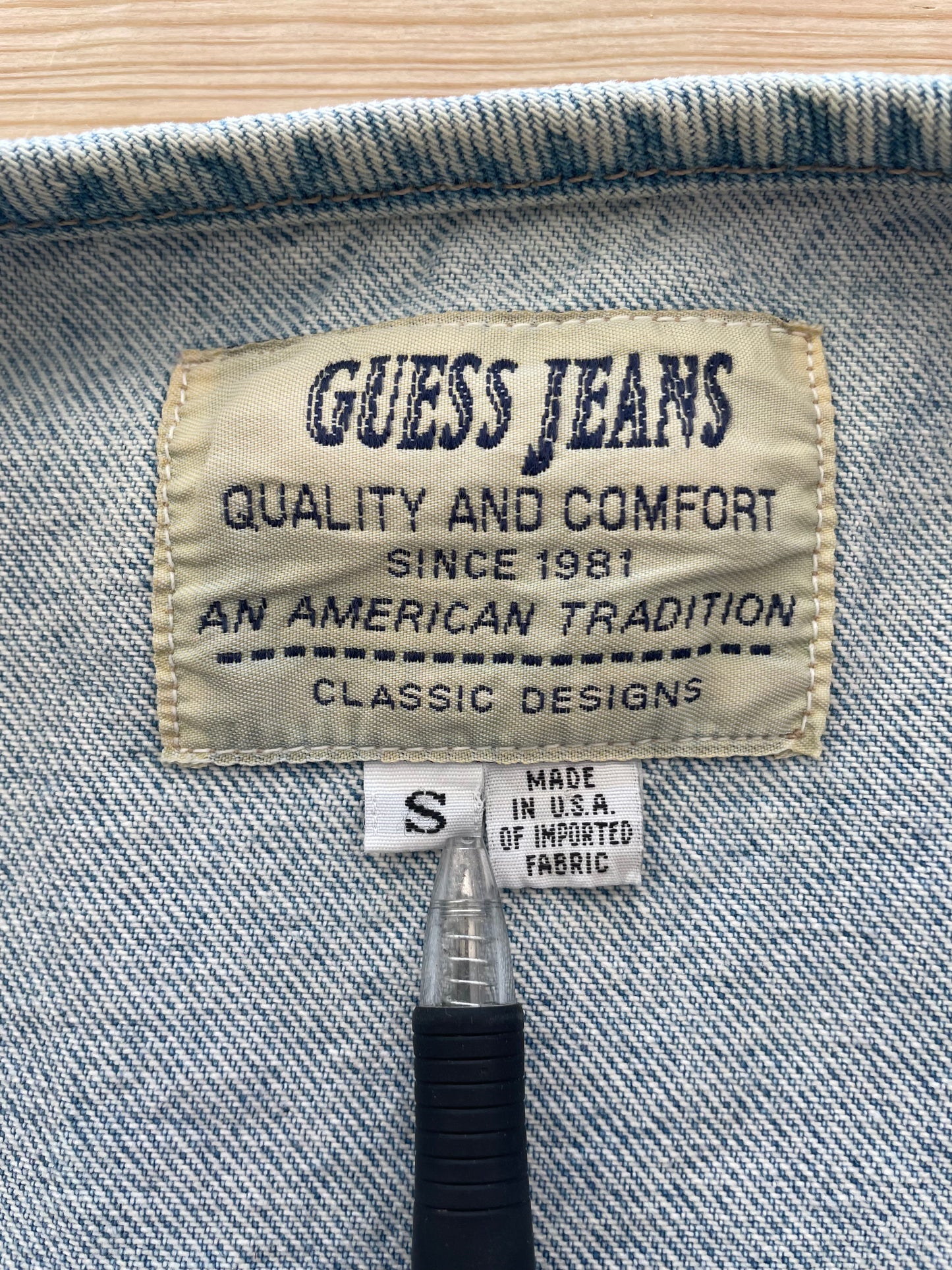 Vintage Guess Denim Vest