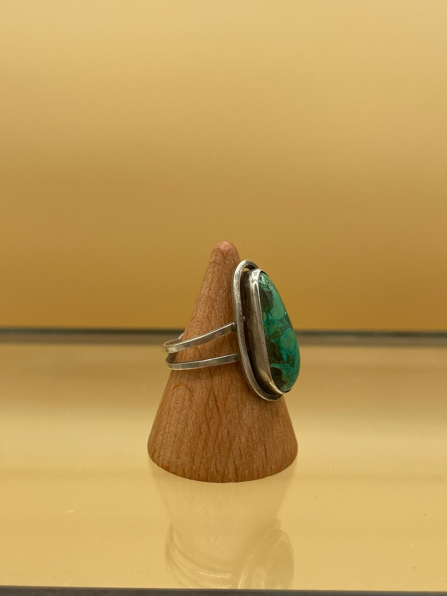 Sterling Silver Malachite Ring