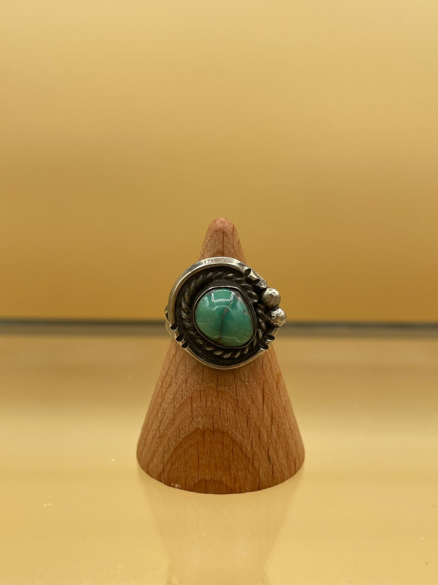 Vintage Turquoise Sterling Silver Ring