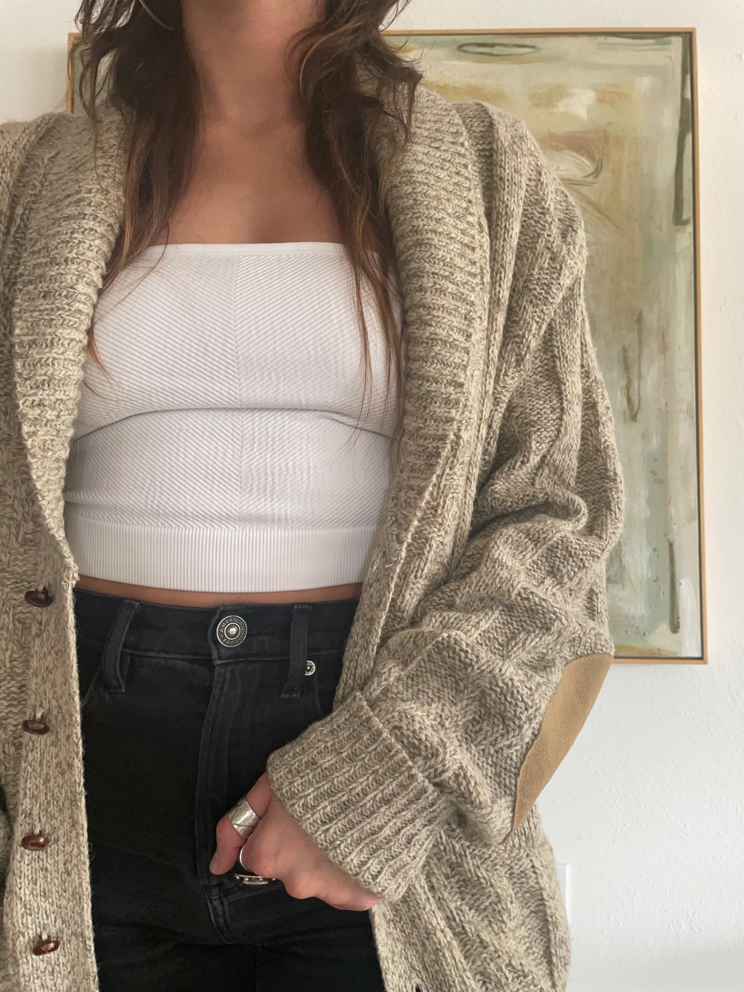 Lands End Wool Sweater