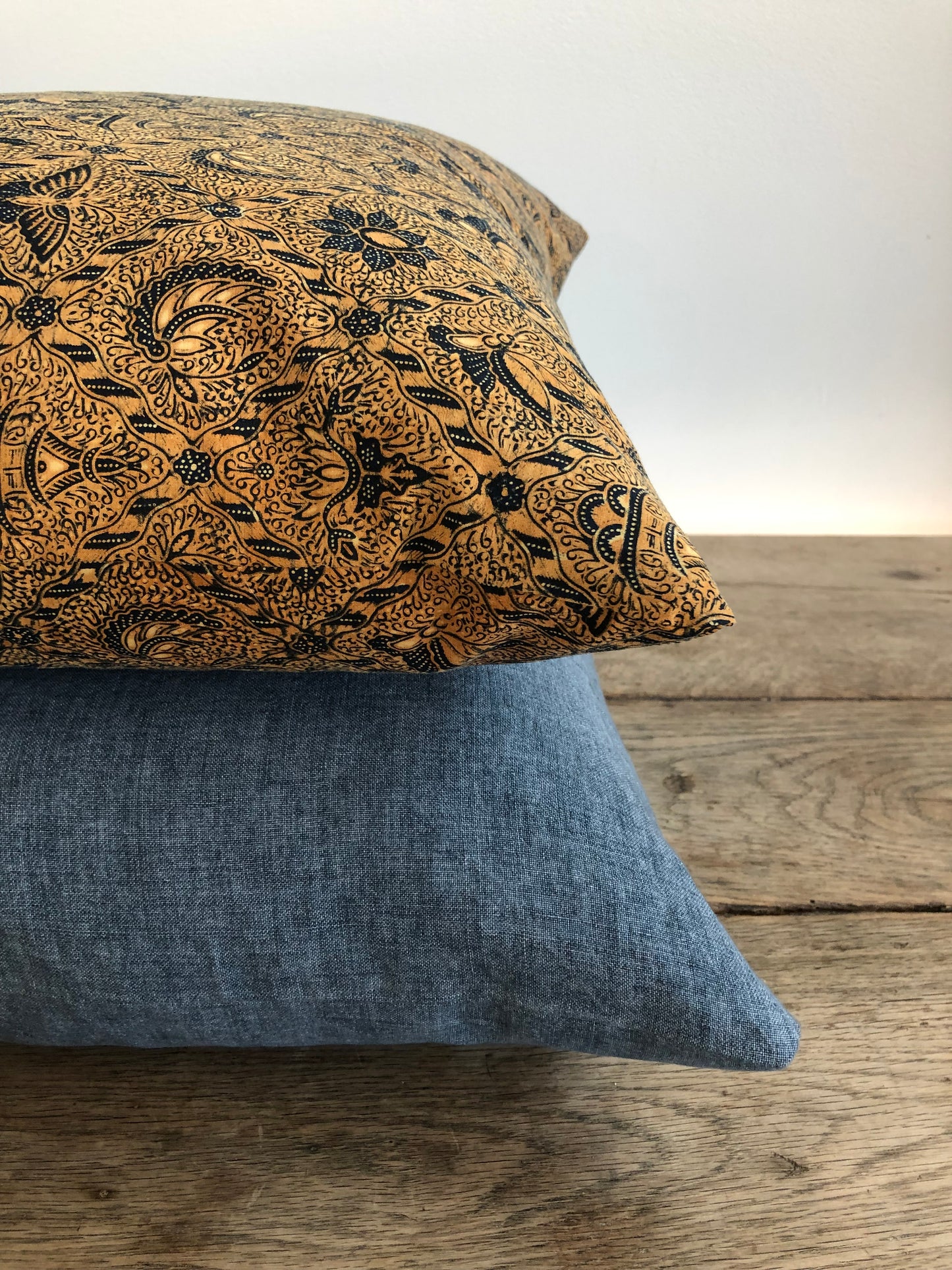 Vintage Indonesian Batik Pillow