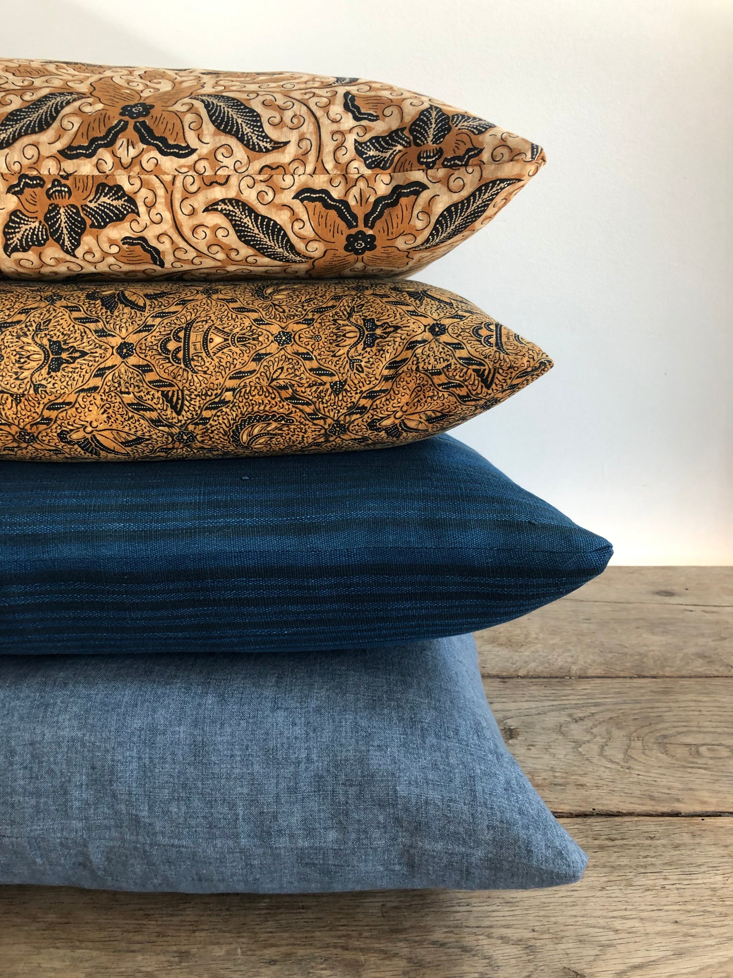 Vintage Indonesian Batik Pillow